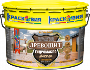 Древощит Гидромасло «Aroma» (атмосферостойкое масло с микровоском)